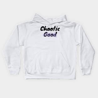 Chaotic "Good" Alignment Kids Hoodie